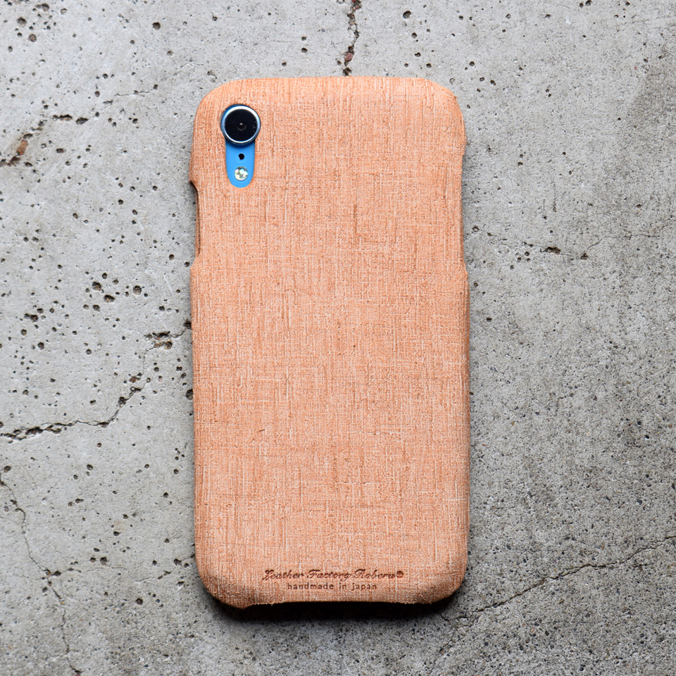 Roberu iPhone XS Italian Embossed Leather Case